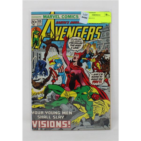 AVENGERS #113
