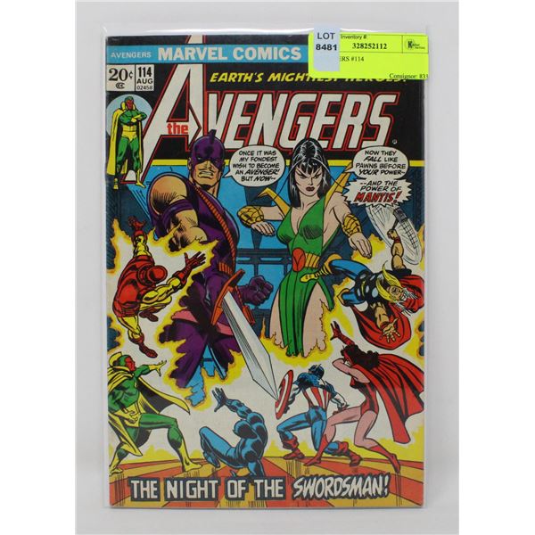 AVENGERS #114
