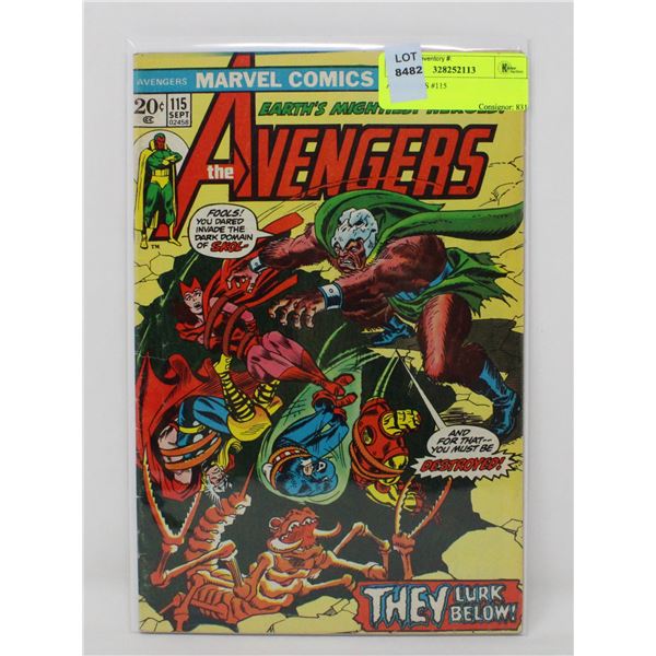 AVENGERS #115
