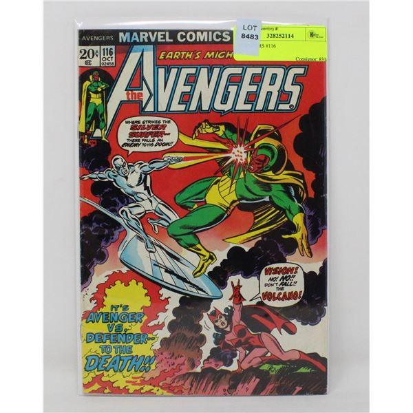 AVENGERS #116