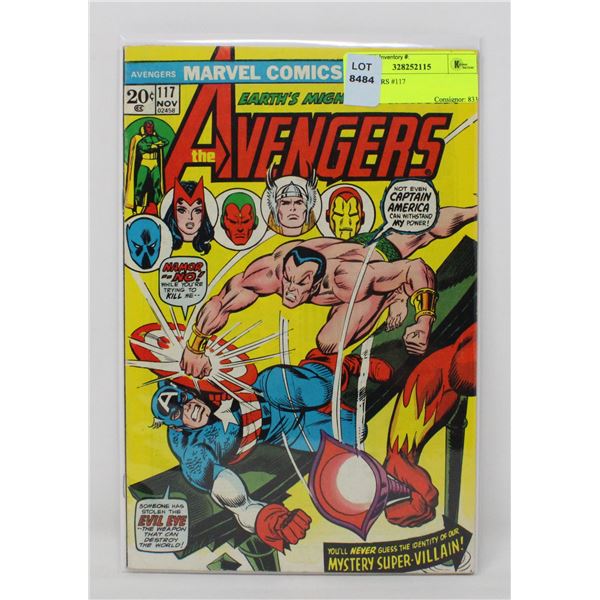 AVENGERS #117