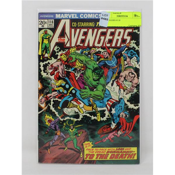 AVENGERS #118