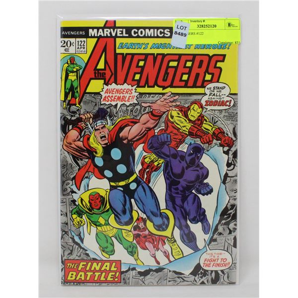 AVENGERS #122