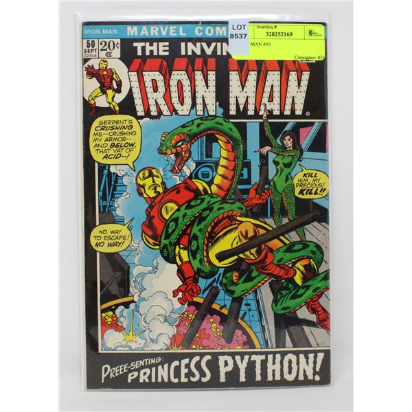 IRON MAN #50
