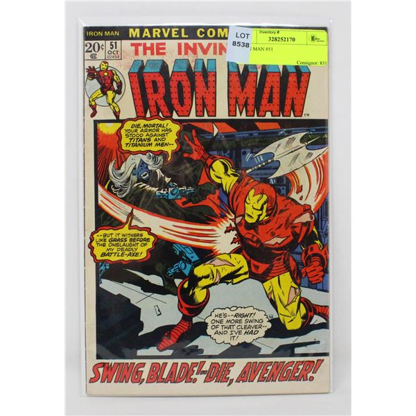 IRON MAN #51