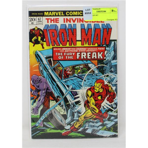 IRON MAN #67