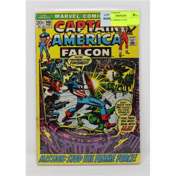 CAPTAIN AMERICA #146