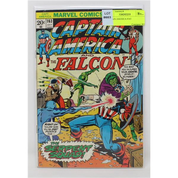 CAPTAIN AMERICA #163