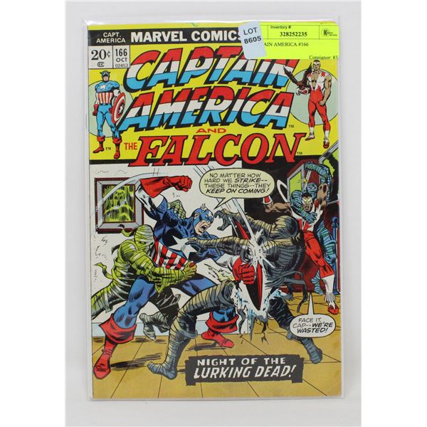 CAPTAIN AMERICA #166