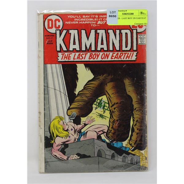 KAMANDI - LAST BOY ON EARTH #7