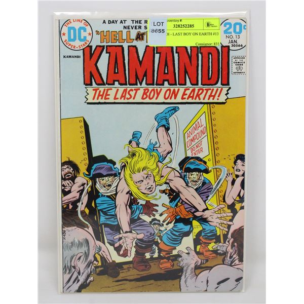 KAMANDI - LAST BOY ON EARTH #13