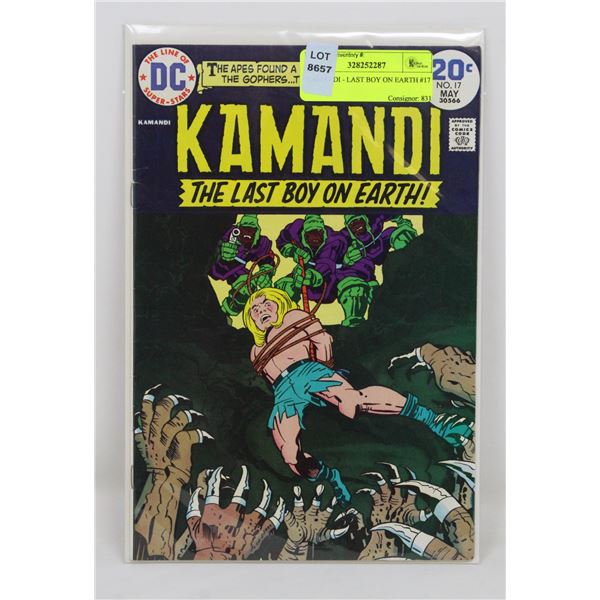 KAMANDI - LAST BOY ON EARTH #17