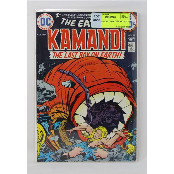 KAMANDI - LAST BOY ON EARTH #18