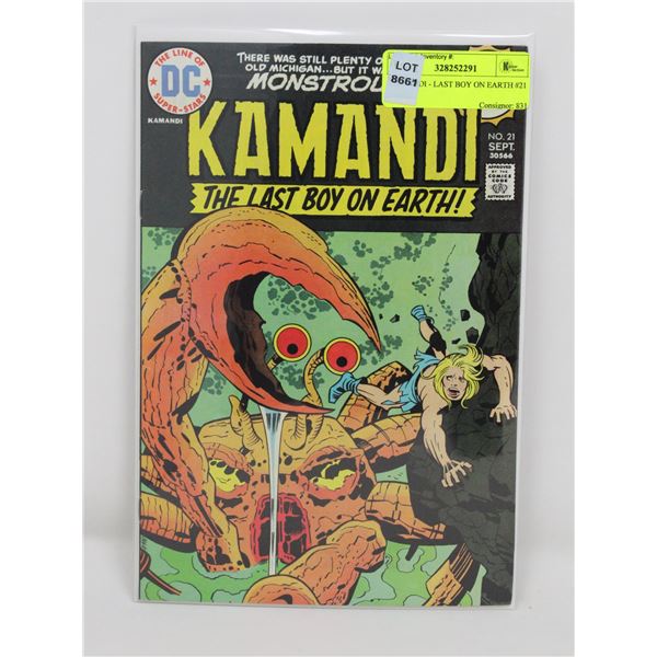 KAMANDI - LAST BOY ON EARTH #21