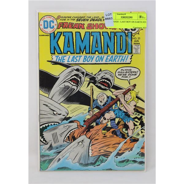 KAMANDI - LAST BOY ON EARTH #25