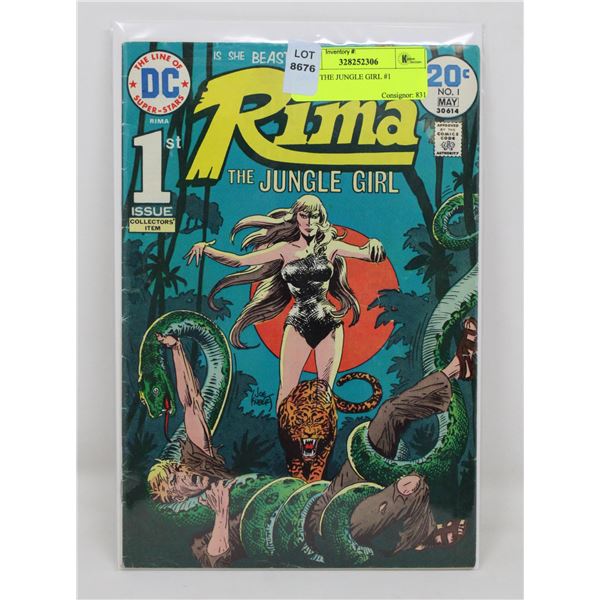 RIMA, THE JUNGLE GIRL #1
