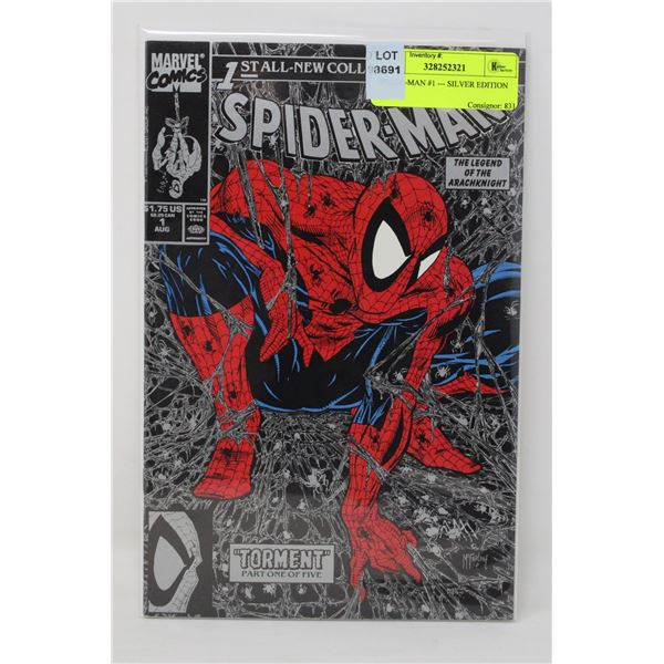 SPIDER-MAN #1 --- SILVER EDITION