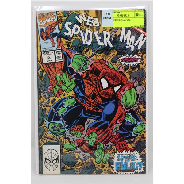 WEB OF SPIDER-MAN #70