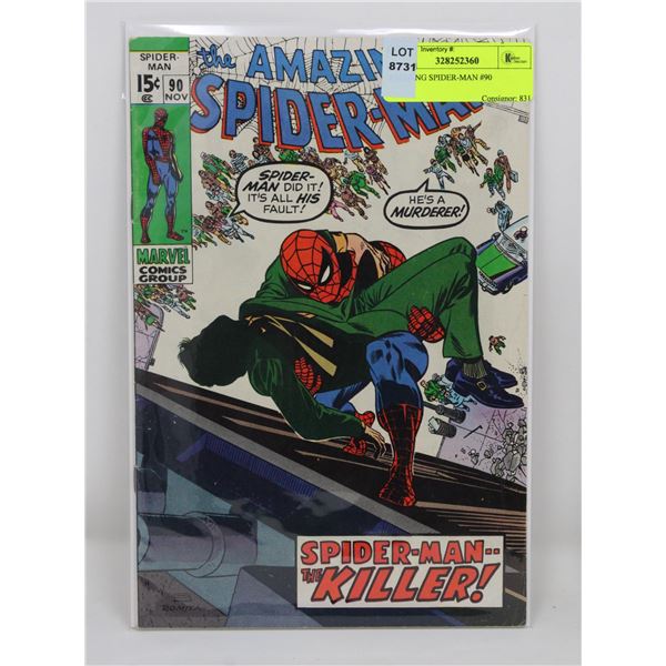 AMAZING SPIDER-MAN #90
