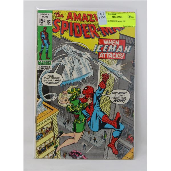AMAZING SPIDER-MAN #92