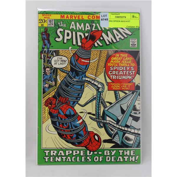 AMAZING SPIDER-MAN #107