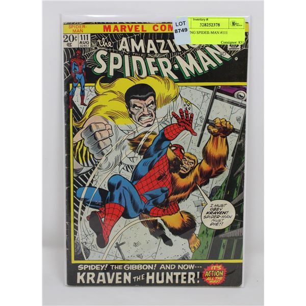 AMAZING SPIDER-MAN #111