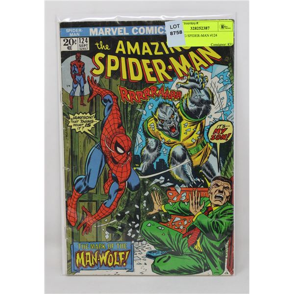 AMAZING SPIDER-MAN #124