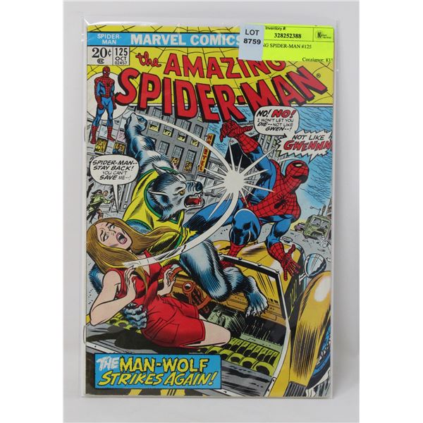 AMAZING SPIDER-MAN #125