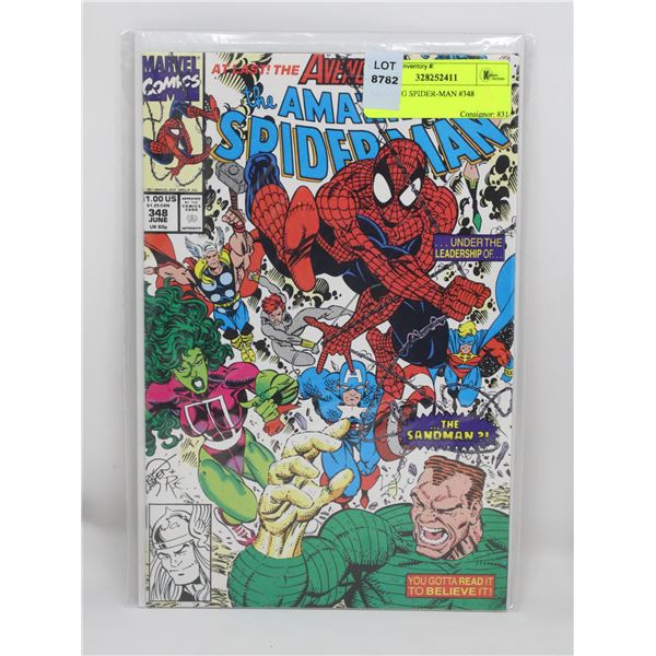 AMAZING SPIDER-MAN #348