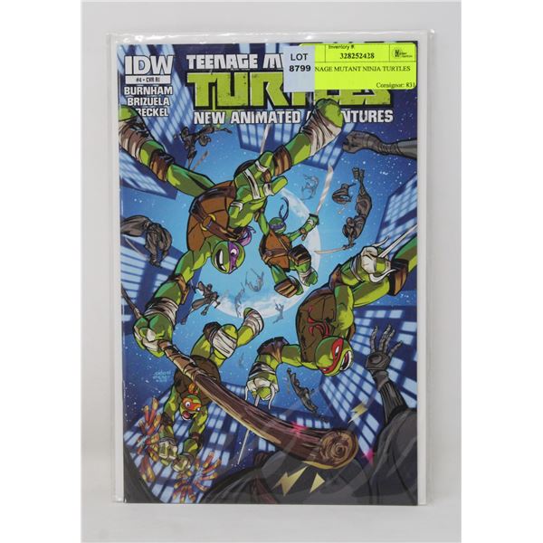TEENAGE MUTANT NINJA TURTLES #4