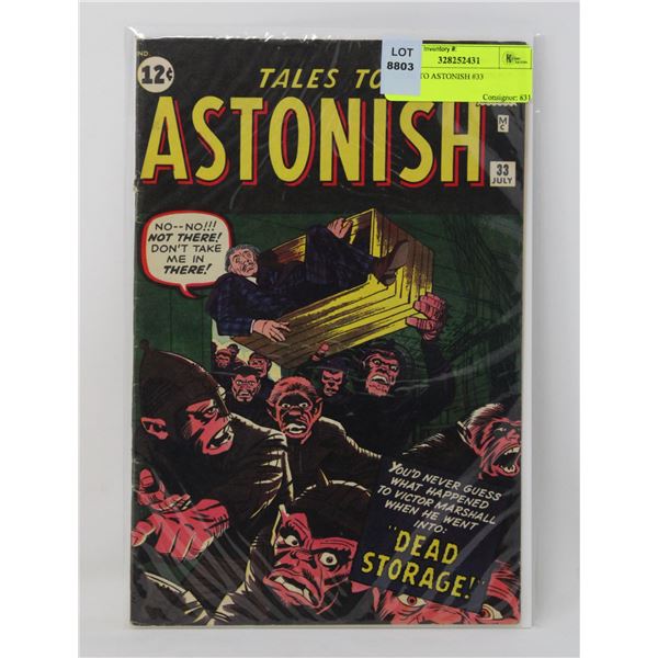 TALES TO ASTONISH #33