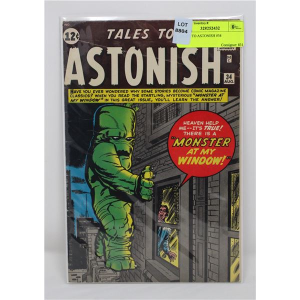 TALES TO ASTONISH #34