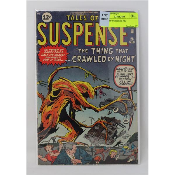 TALES OF SUSPENSE #26