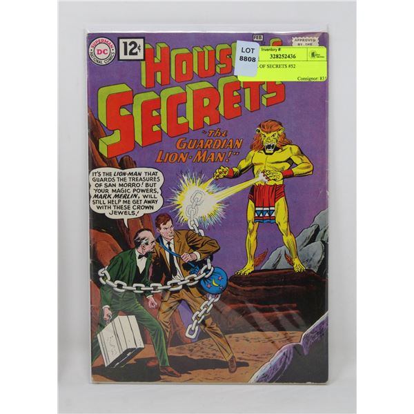 HOUSE OF SECRETS #52