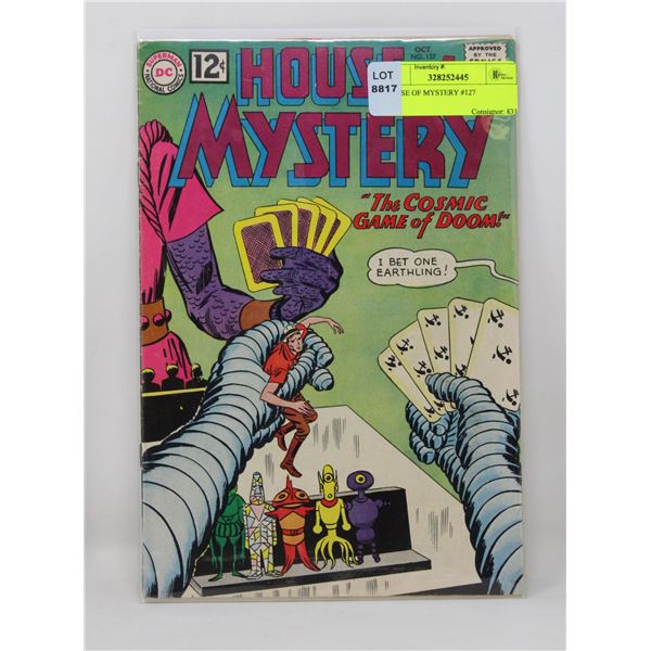 HOUSE OF MYSTERY #127