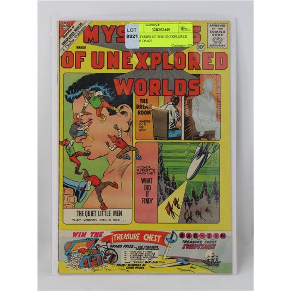MYSTERIES OF THE UNEXPLORED WORLDS #23