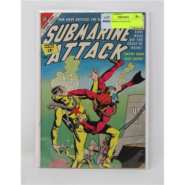 SUBMARINE ATTACK #34
