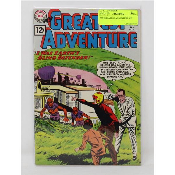 MY GREATEST ADVENTURE #63
