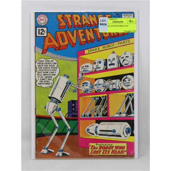STRANGE ADVENTURES #136