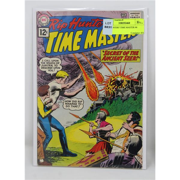 RIP HUNTER? TIME MASTER #6