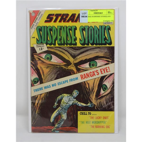 STRANGE SUSPENSE STORIES #59