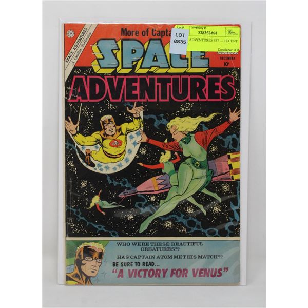 SPACE ADVENTURES #37 --- 10 CENT COMIC