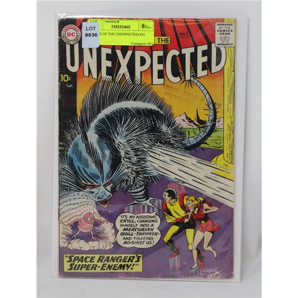 TALES OF THE UNEXPECTED #51