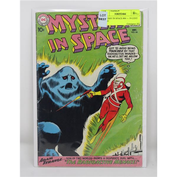 MYSTERY IN SPACE #64 --- 10 CENT COMIC