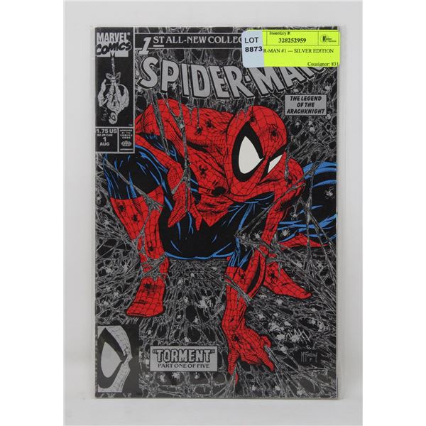 SPIDER-MAN #1 --- SILVER EDITION