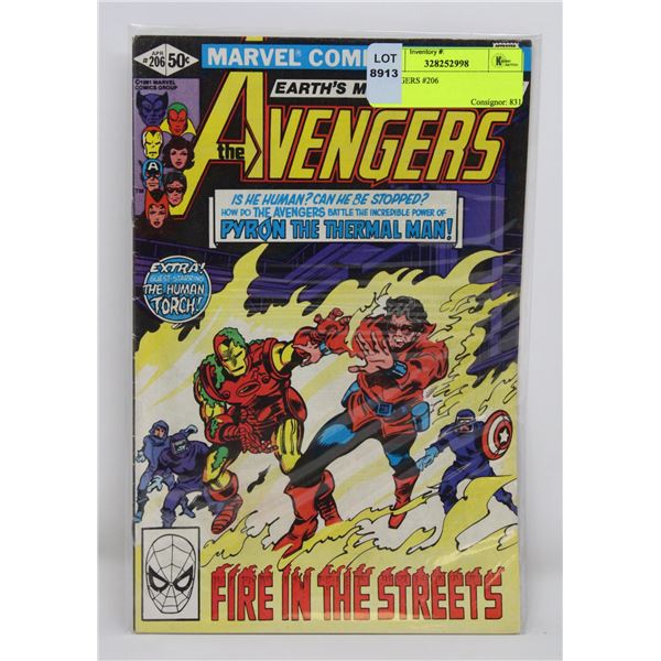 AVENGERS #206