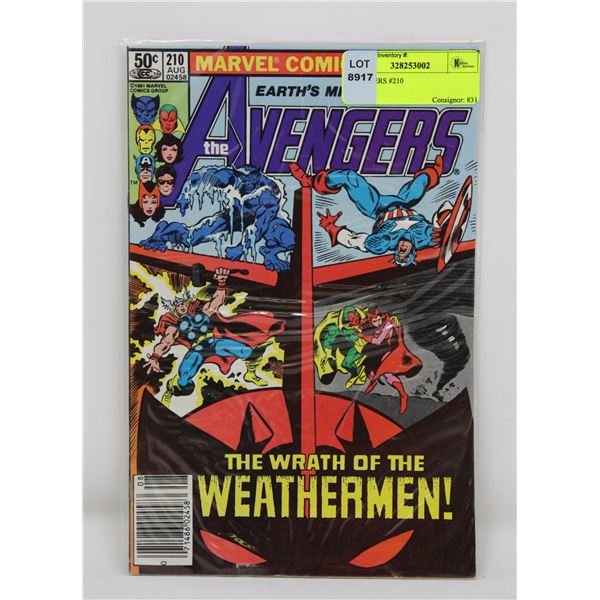 AVENGERS #210