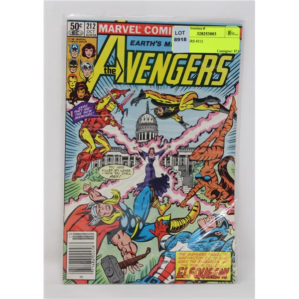 AVENGERS #212