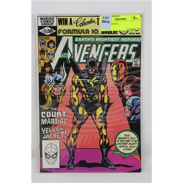 AVENGERS #213