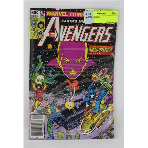 AVENGERS #219